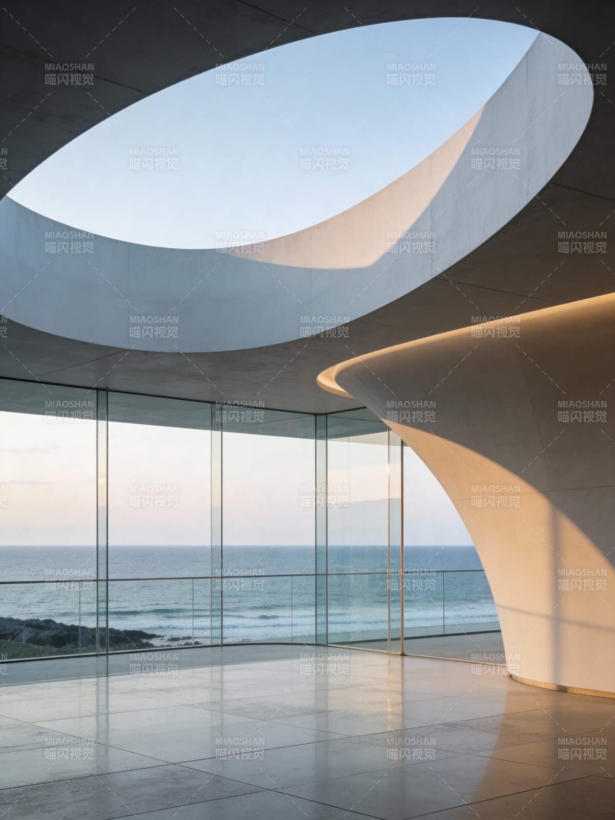 海景穹顶空间图片