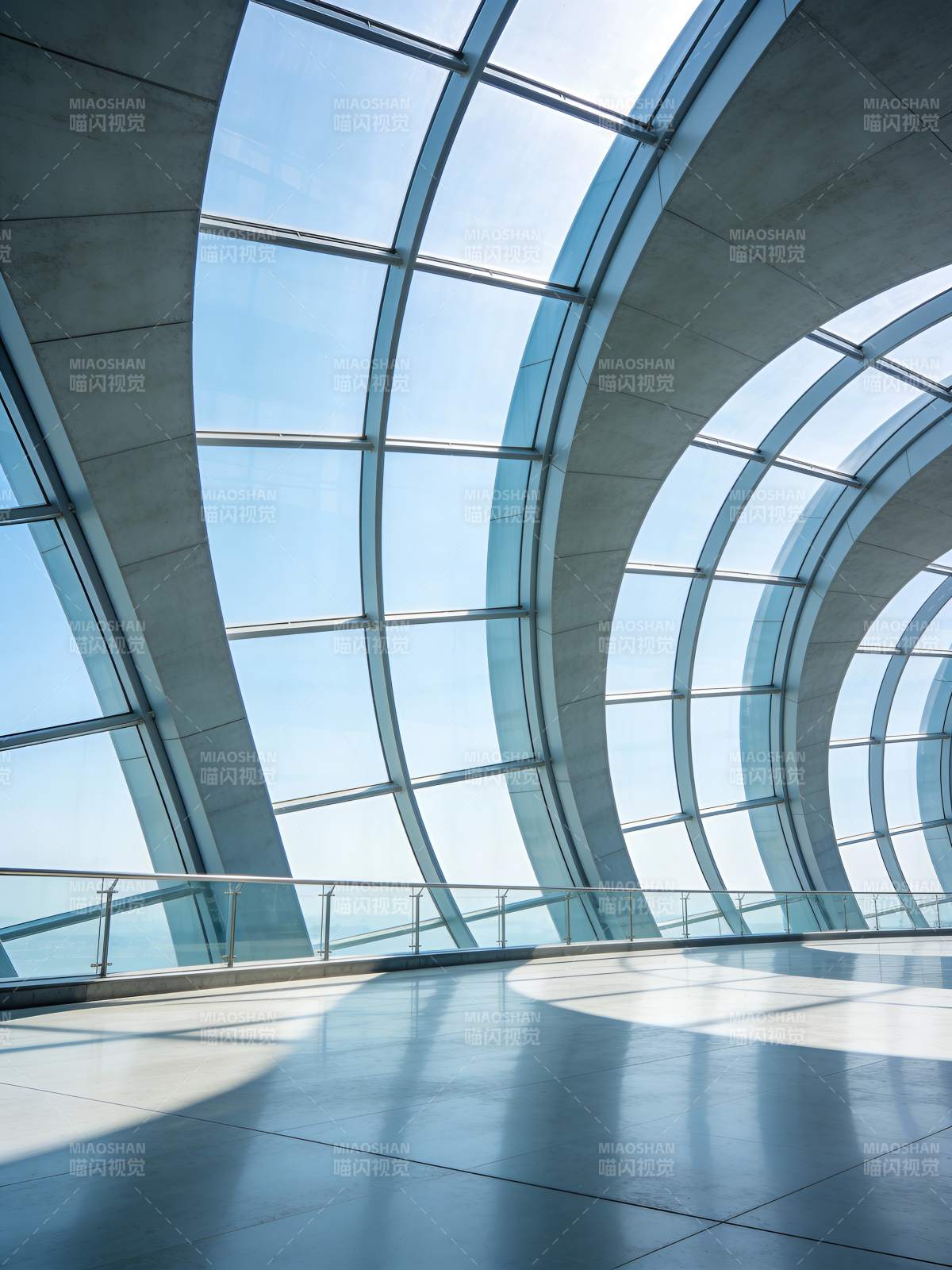 现代建筑的玻璃穹顶图片