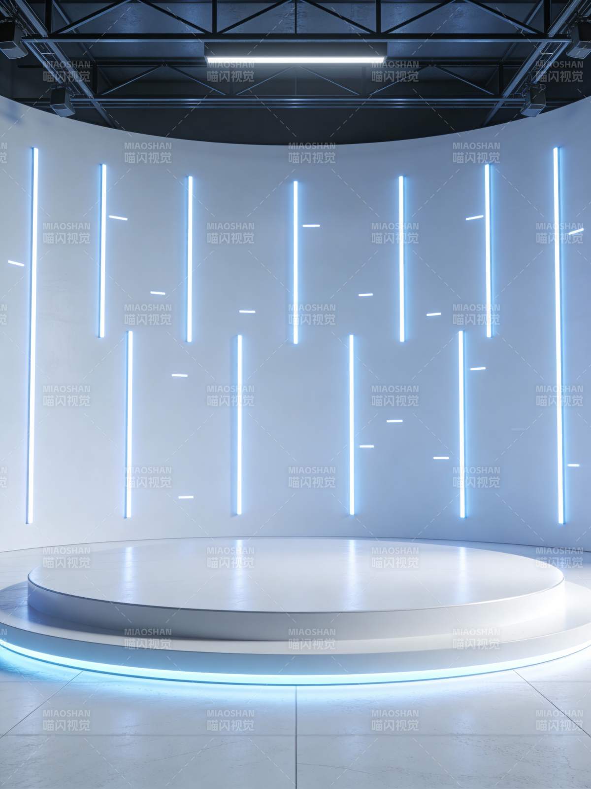 未来感展示空间图片