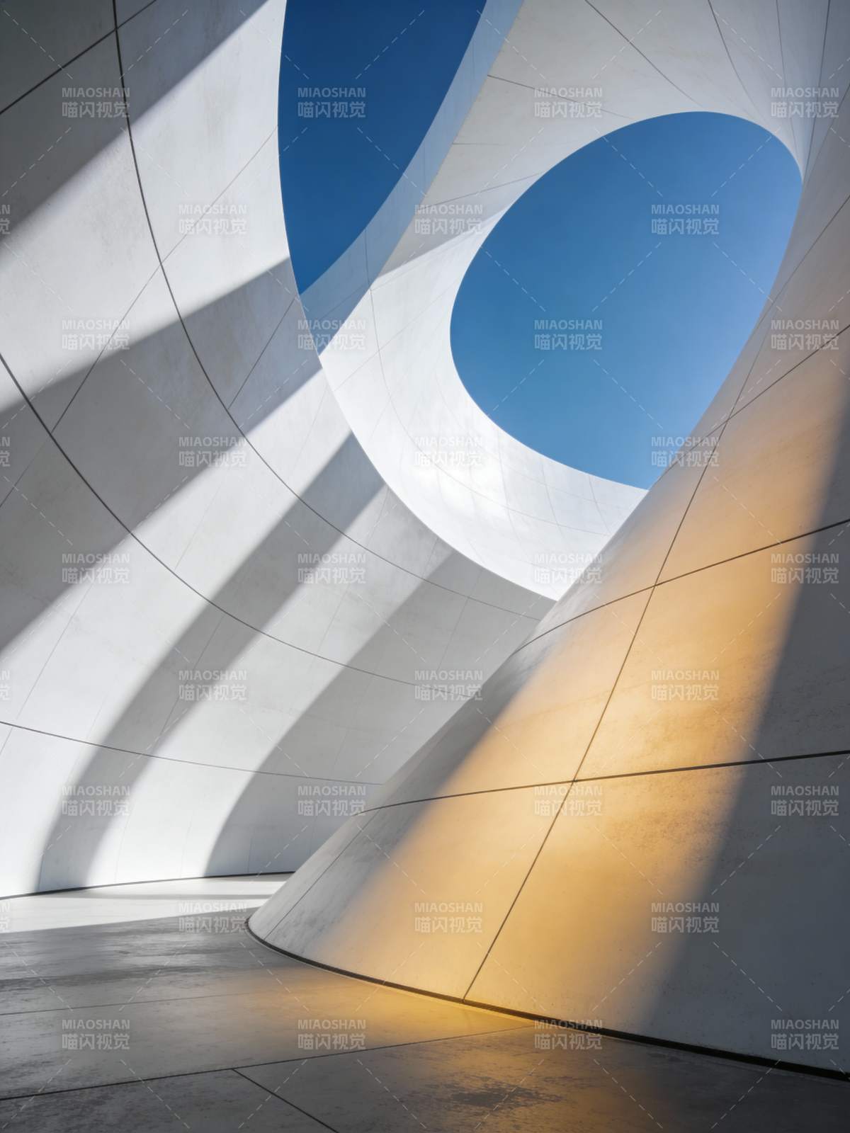 光影曲面艺术图片