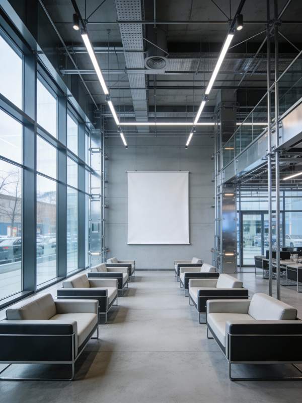 现代简约办公空间图片