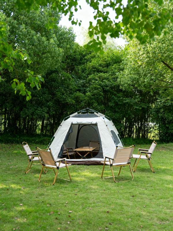 林间露营静谧时光图片