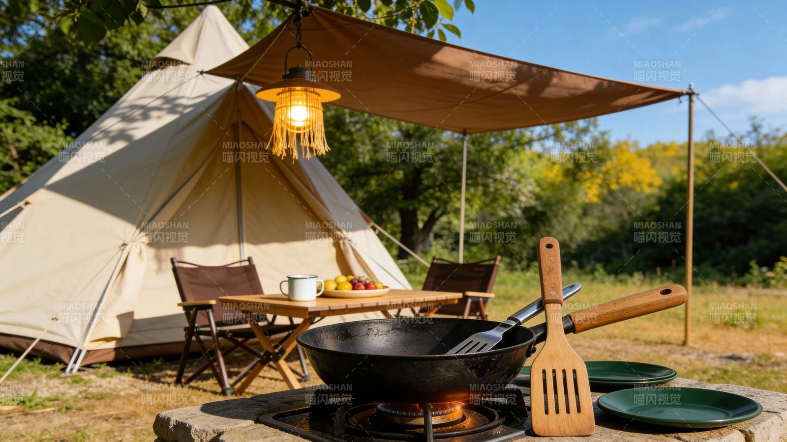 露营野炊时光图片