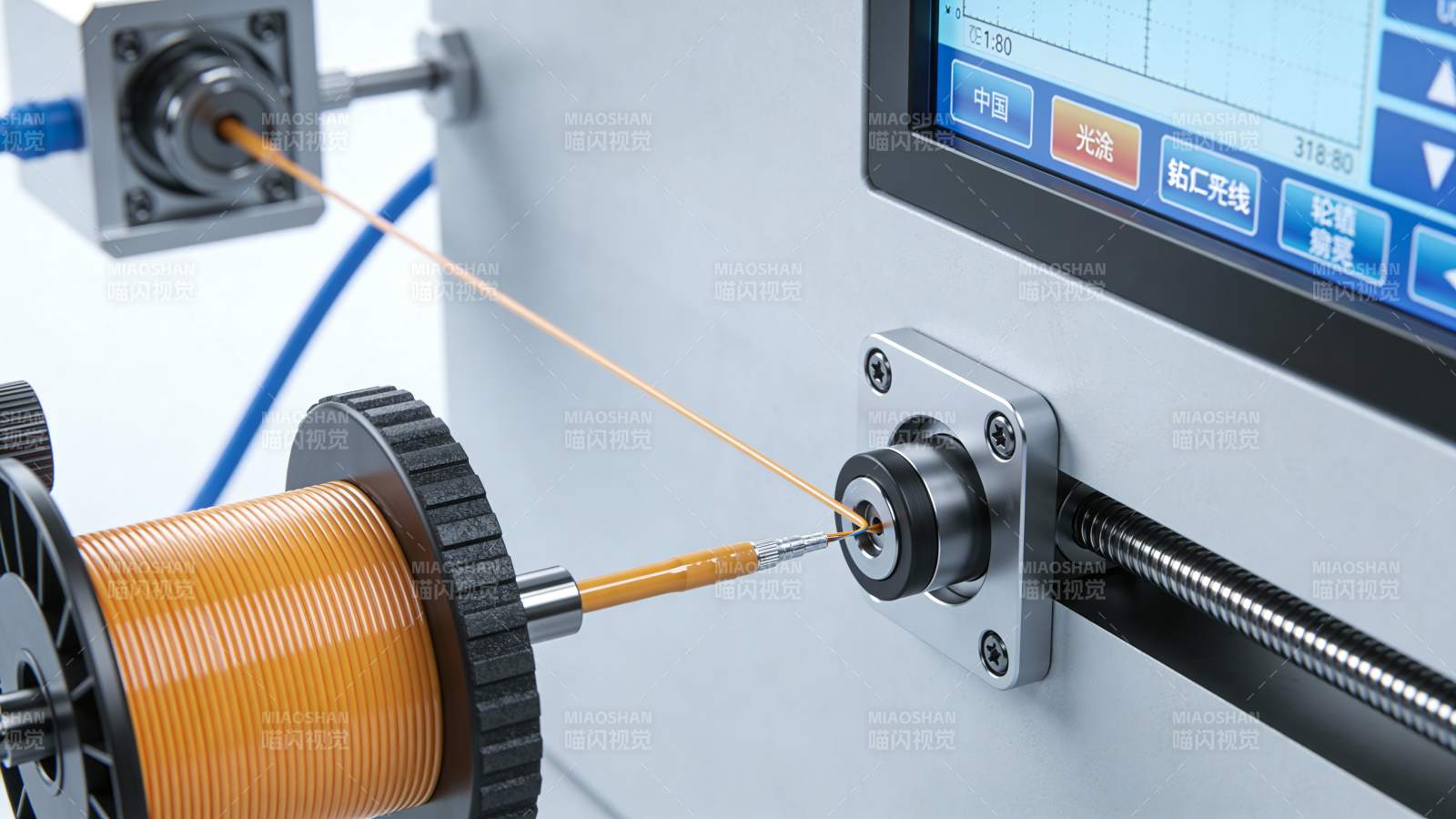 精密线材拉伸测试图片