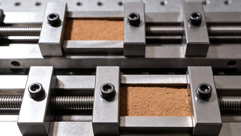 精密夹具固定样品图片