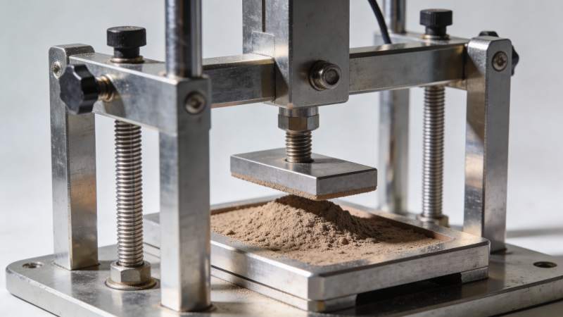 粉末压片机工作图图片