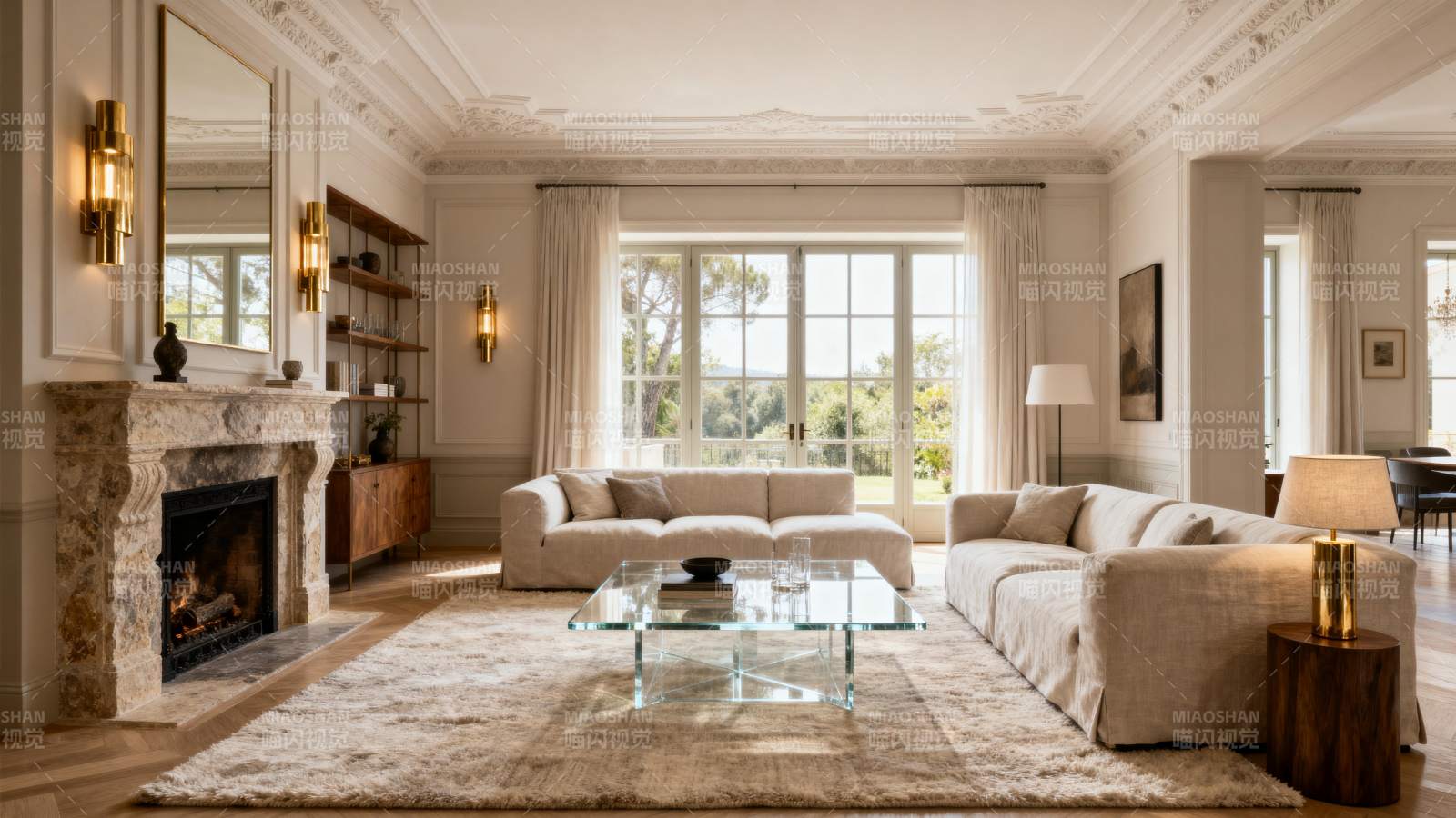 典雅客厅 温馨舒适图片