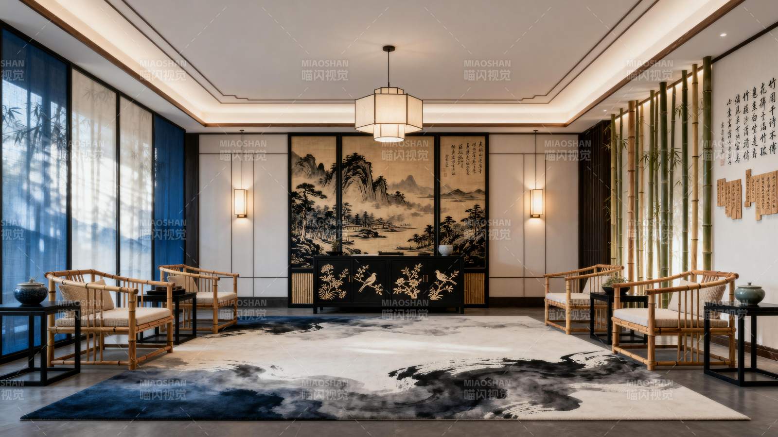 中式雅居客厅图片