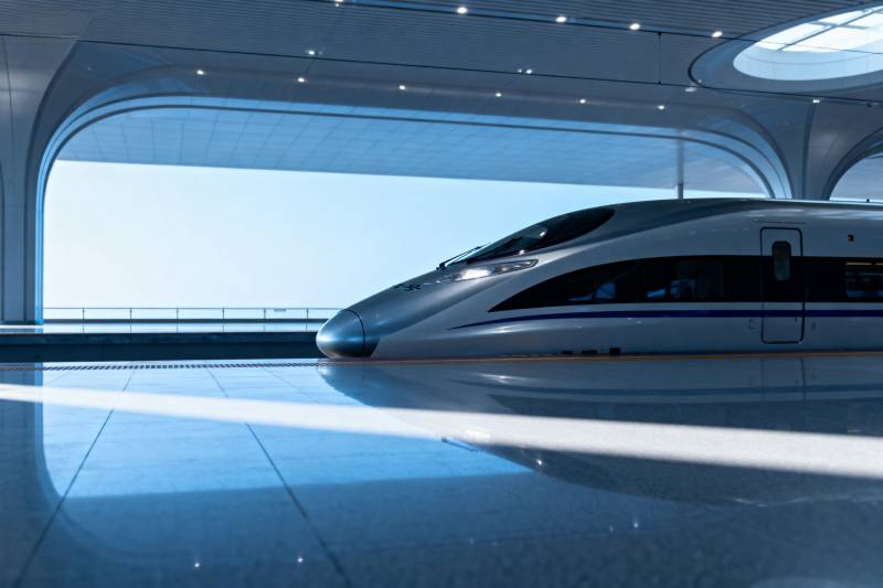 未来高铁站图片