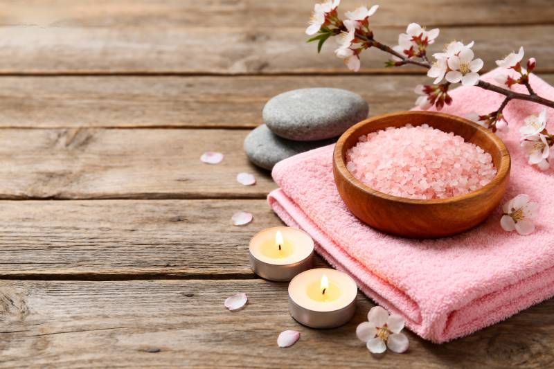 樱花香薰疗愈时光图片