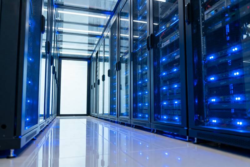 数据中心机房图片