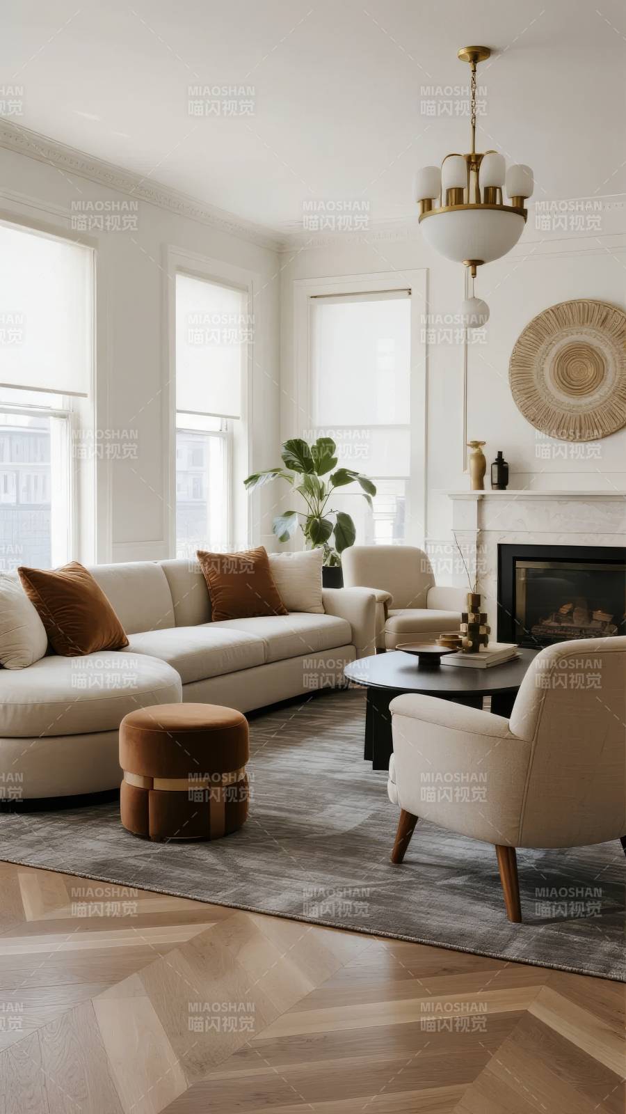 现代简约客厅设计图片