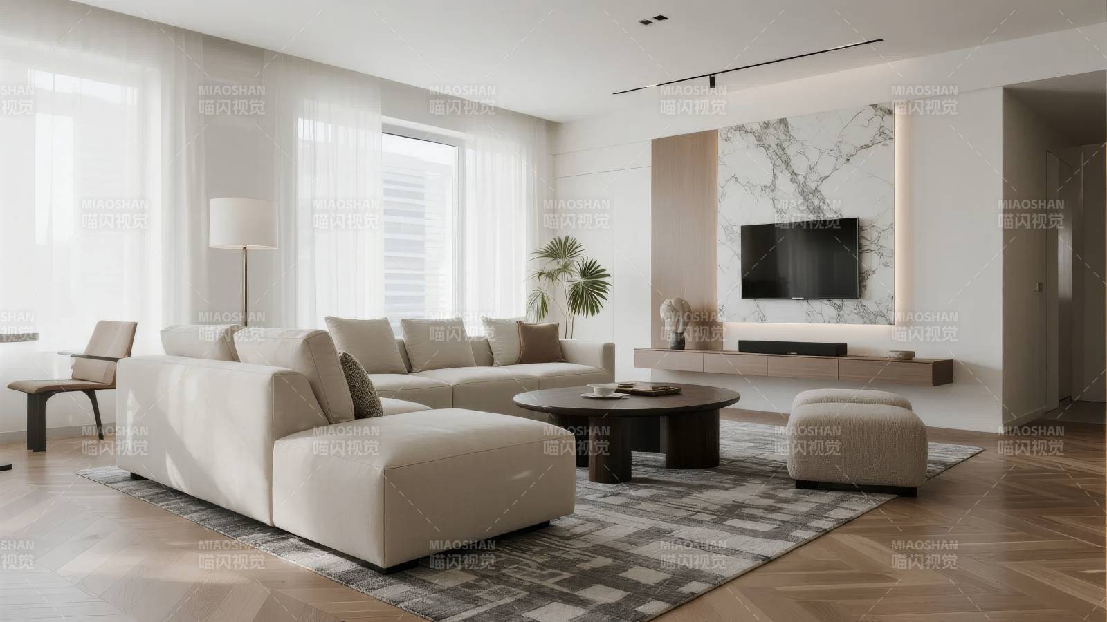 现代简约客厅设计图片