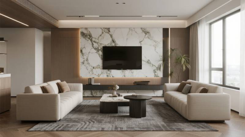 现代简约客厅设计图片