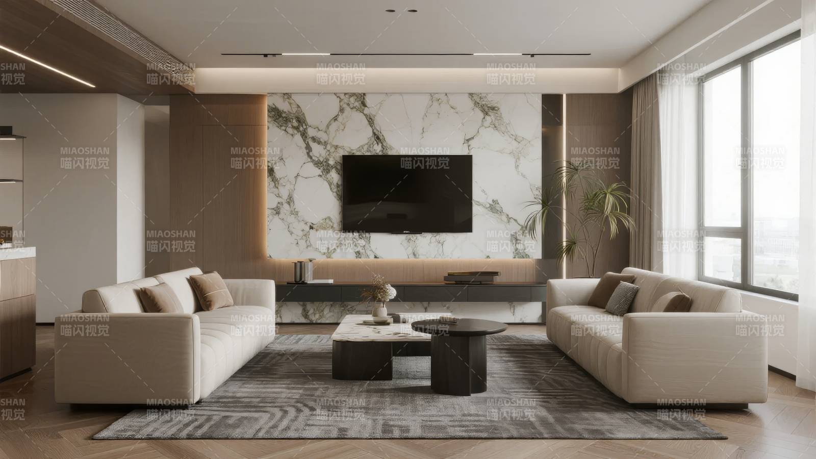 现代简约客厅设计图片