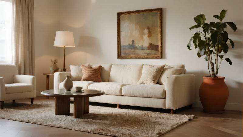 温馨客厅布置图片