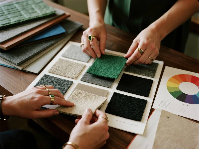 布料选色搭配图片