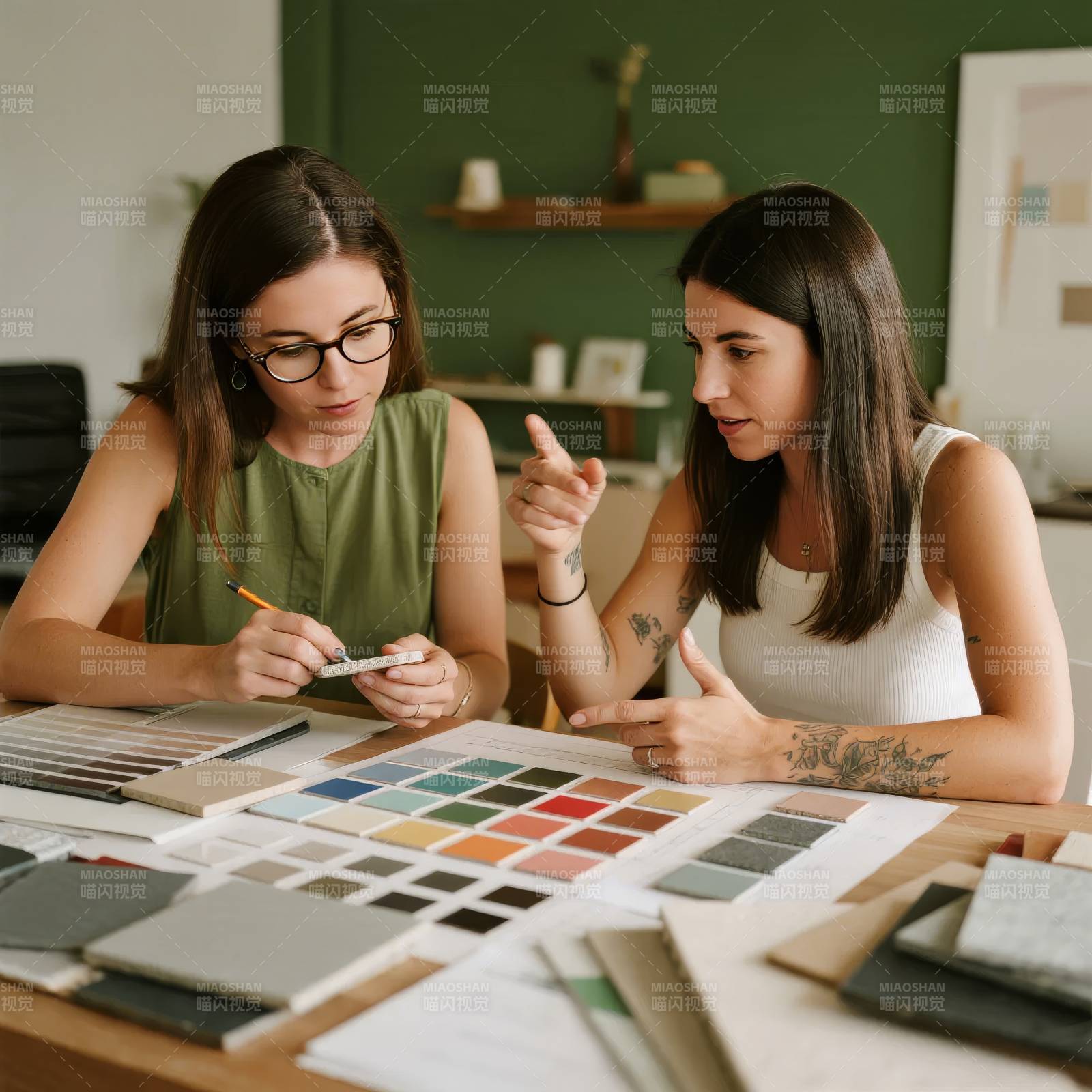 设计配色讨论图片