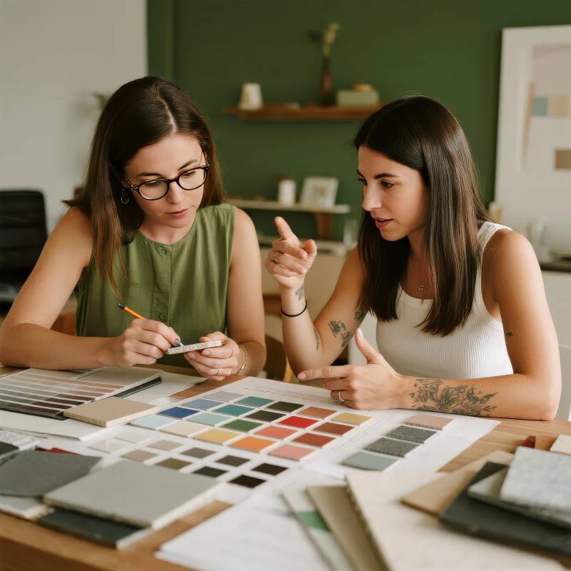 设计配色讨论图片