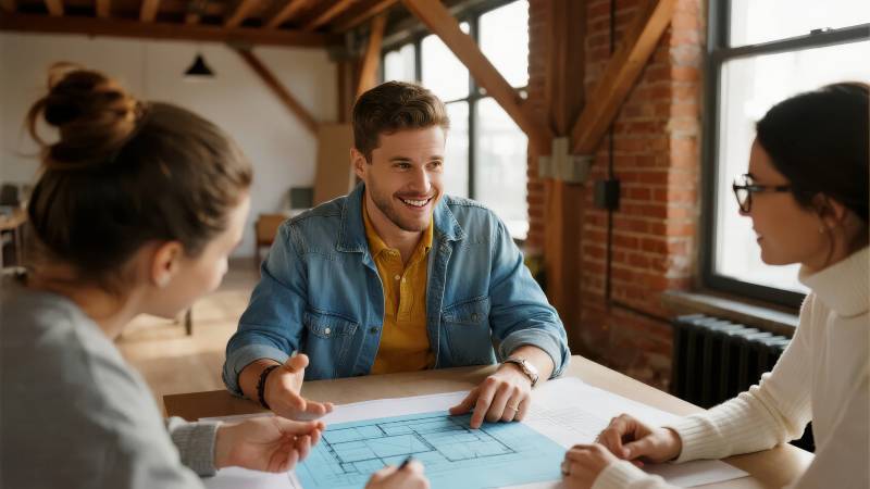 团队协作设计讨论图片