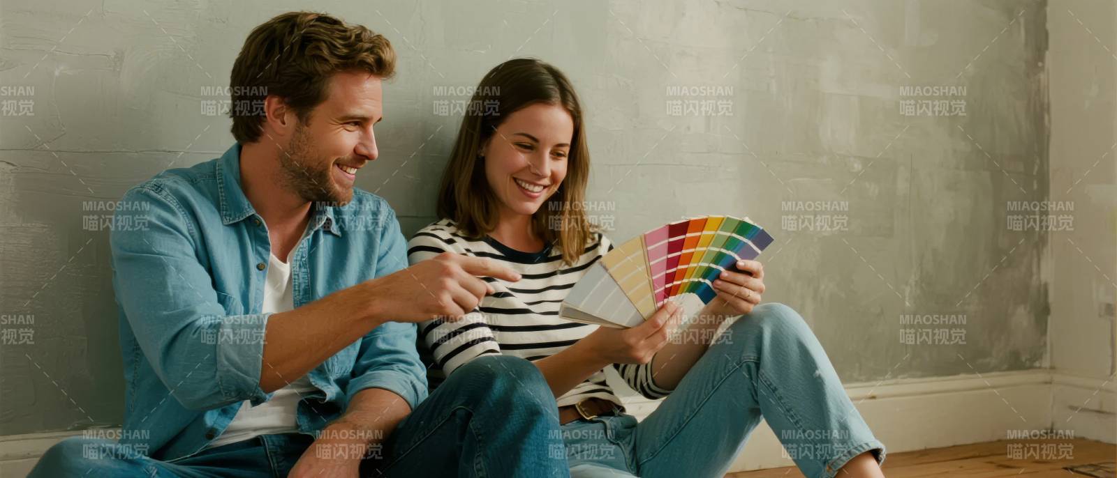 情侣选色装修新家图片