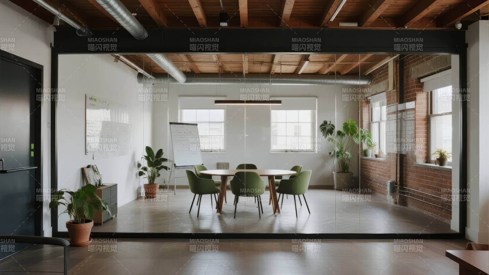 现代简约办公空间图片