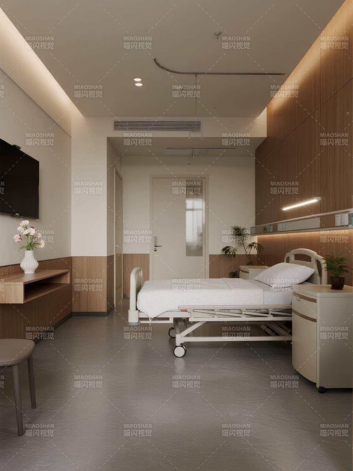现代简约病房设计图片