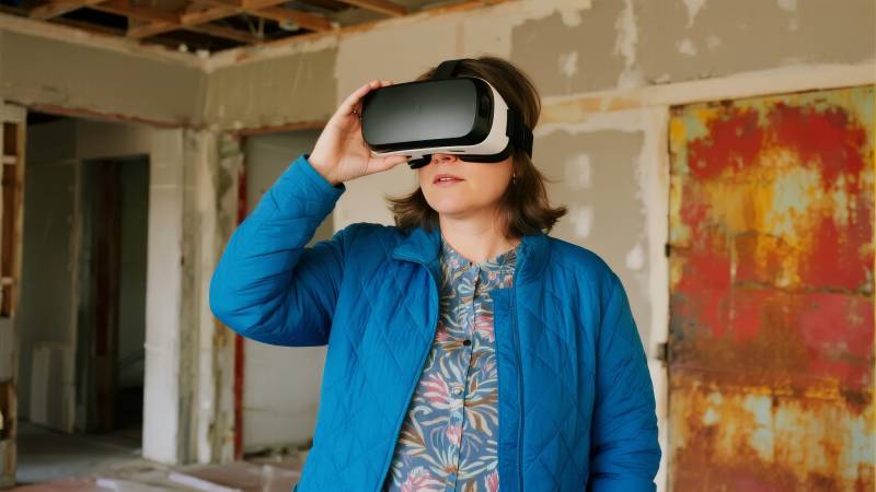 VR探索旧屋图片