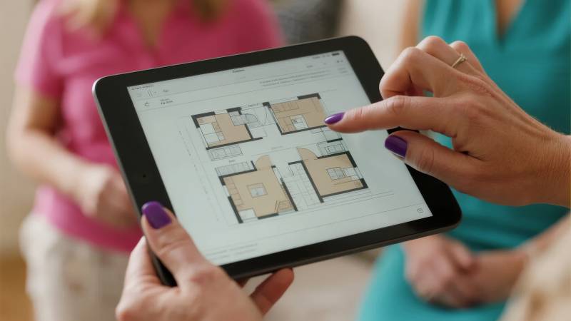 平板看房图图片