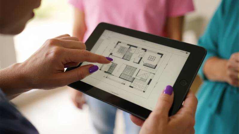 平板看房图图片