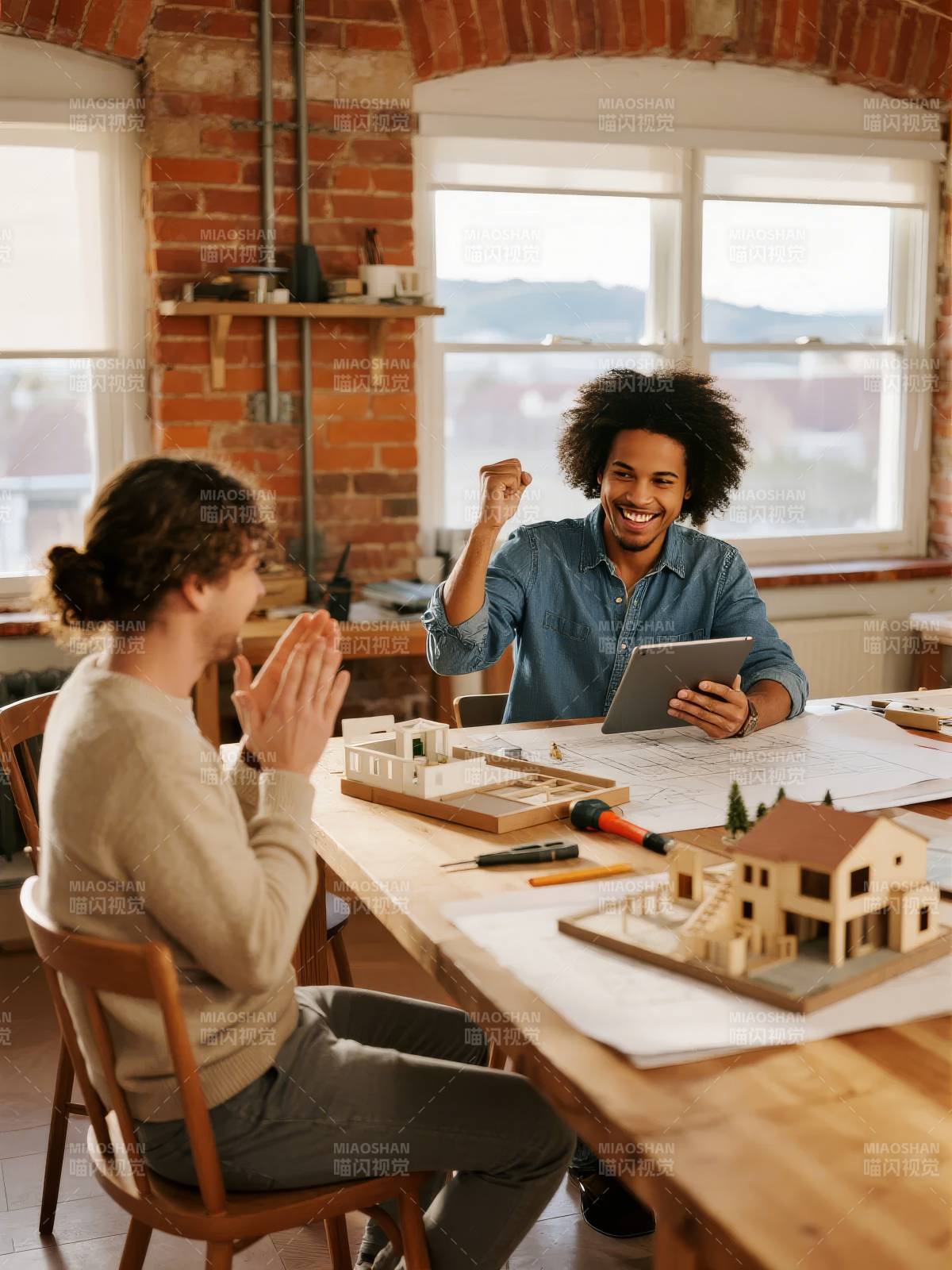 设计讨论瞬间图片