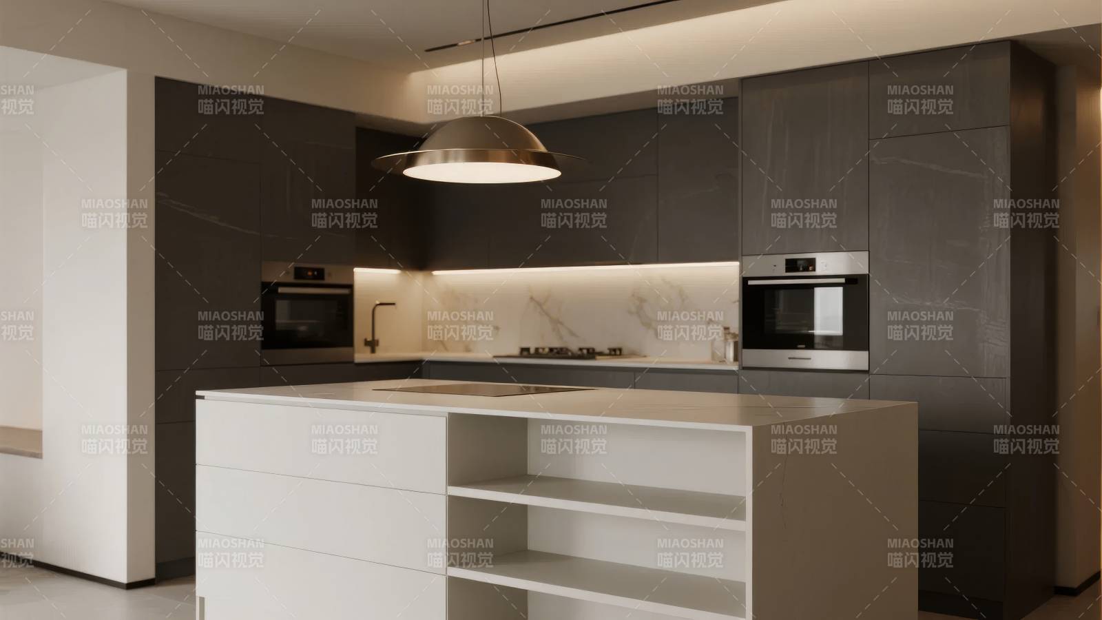 现代简约厨房设计图片