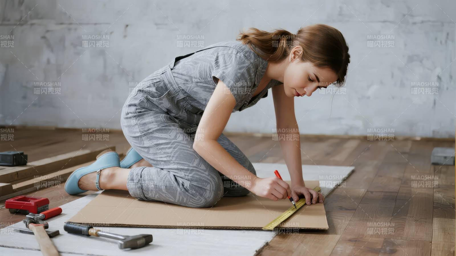 专注测量木板图片