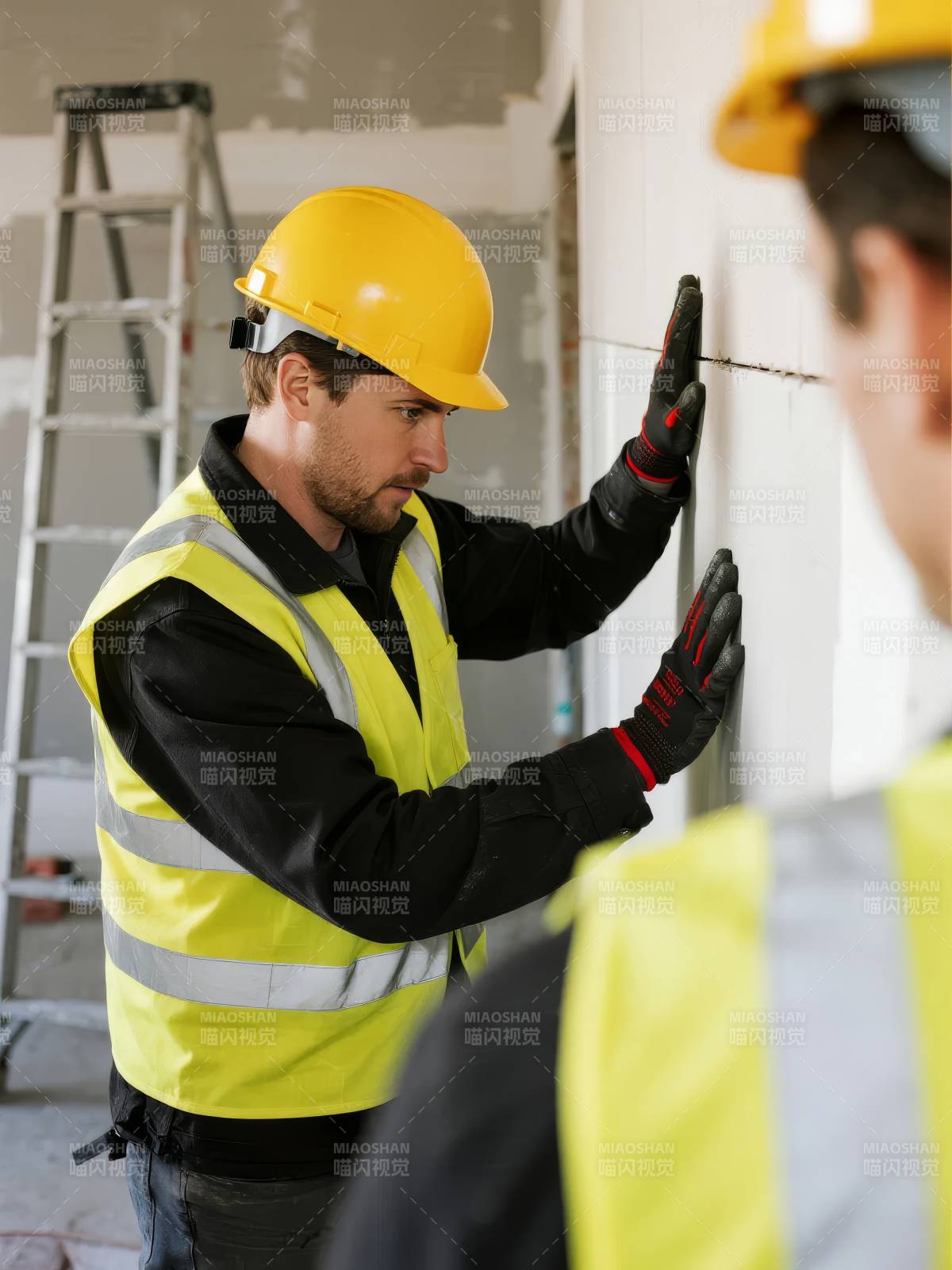 工地安全检查图片