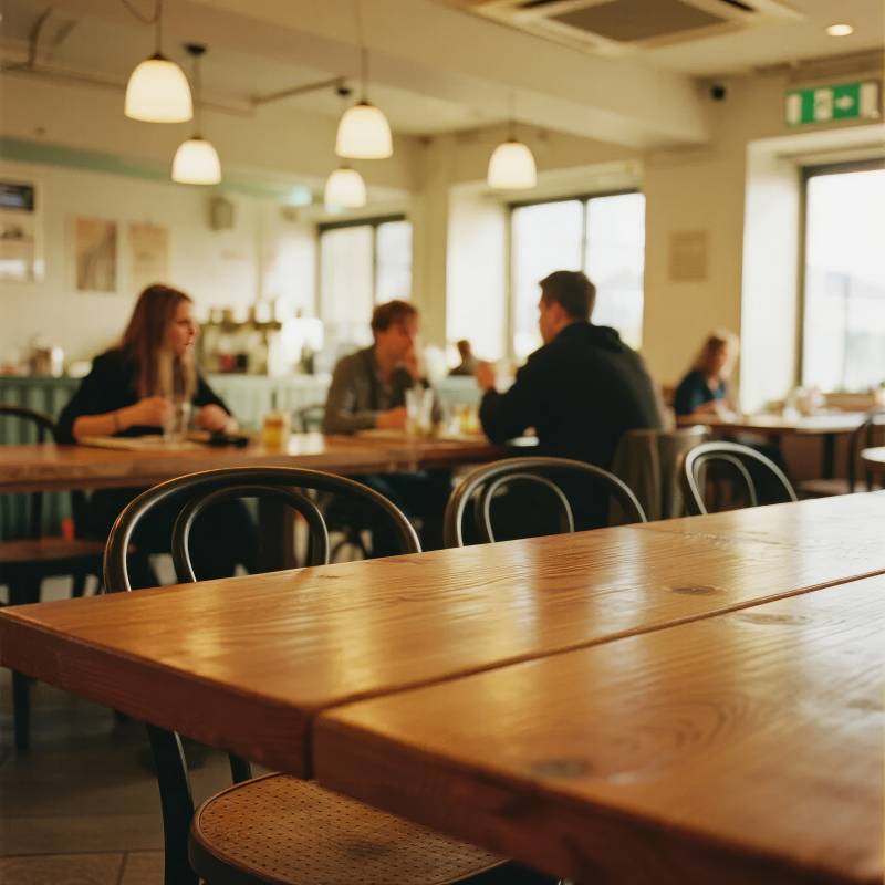 咖啡馆里的宁静时光图片