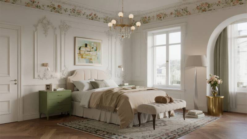 优雅卧室 温馨雅致图片