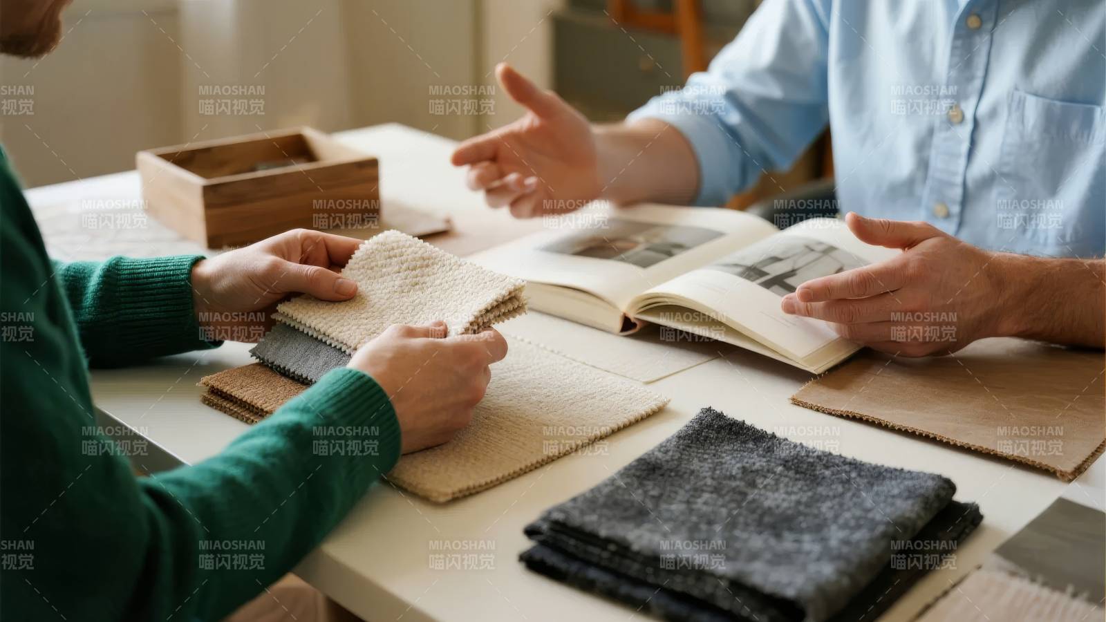 布料挑选与交流图片