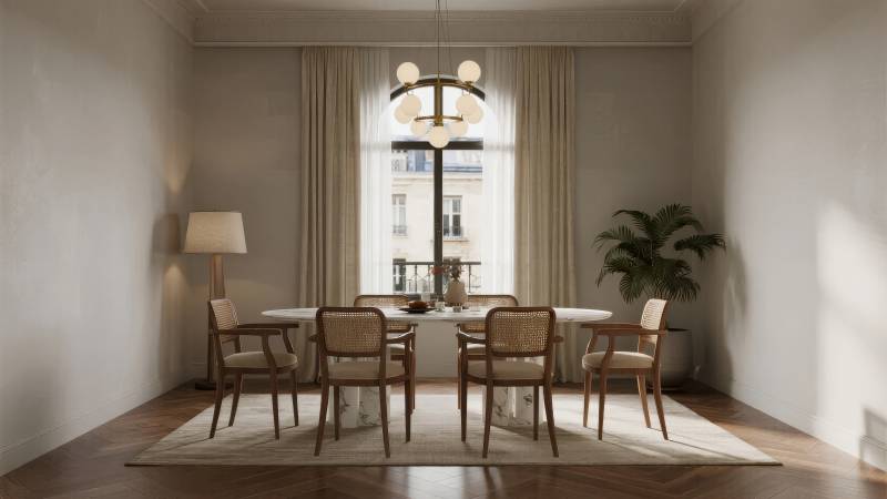 简约现代餐厅设计图片