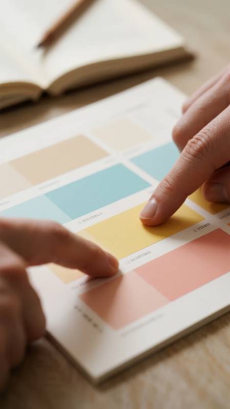 色彩选择指南图片