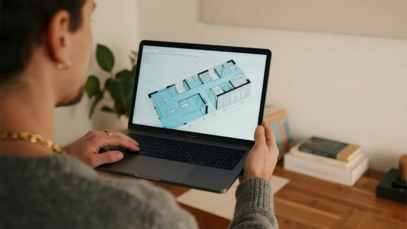 设计图浏览中图片