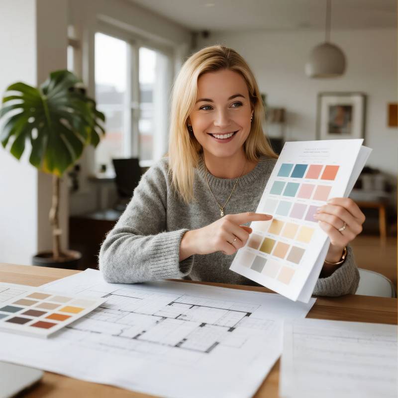 色彩设计规划中图片