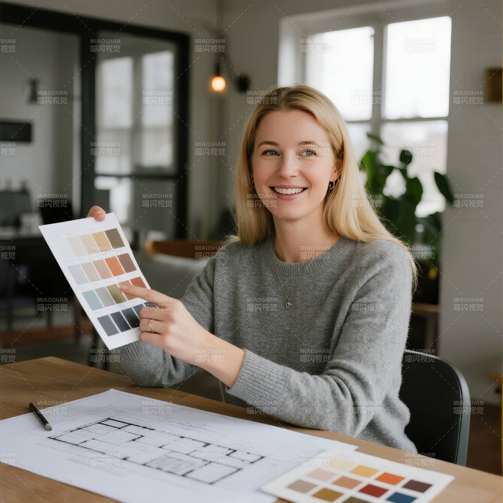 色彩设计 微笑呈现图片