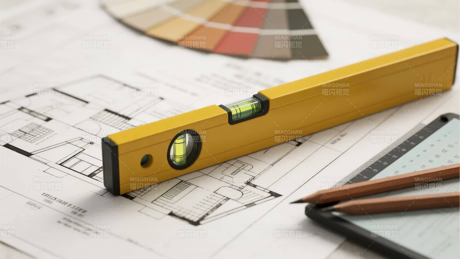 建筑图纸与工具图片