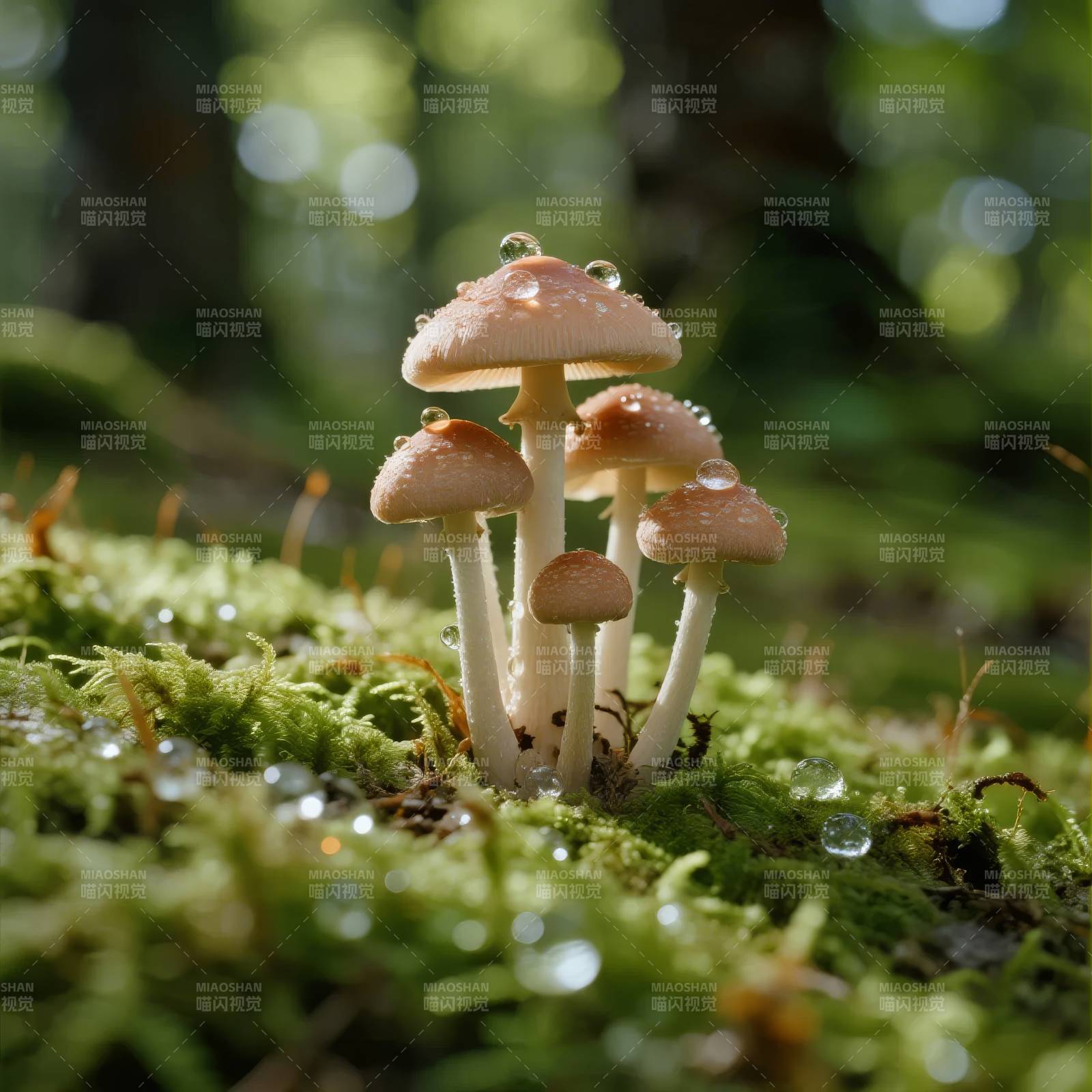 林间露珠菇图片