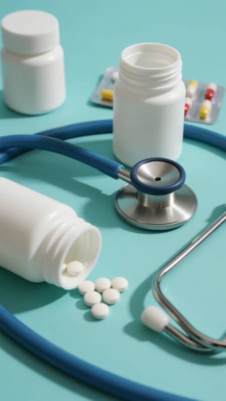 医疗用品与药片图片