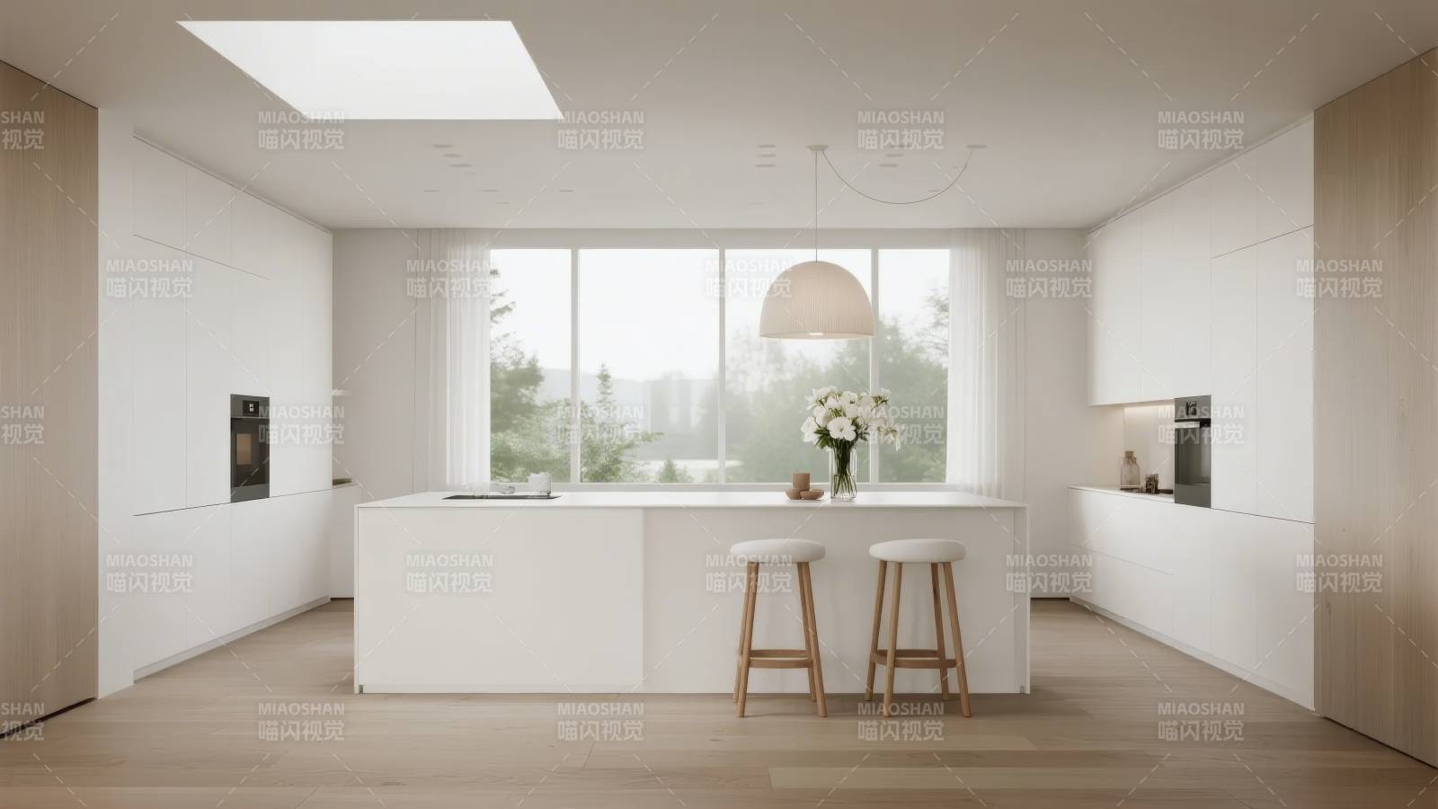 现代简约厨房设计图片