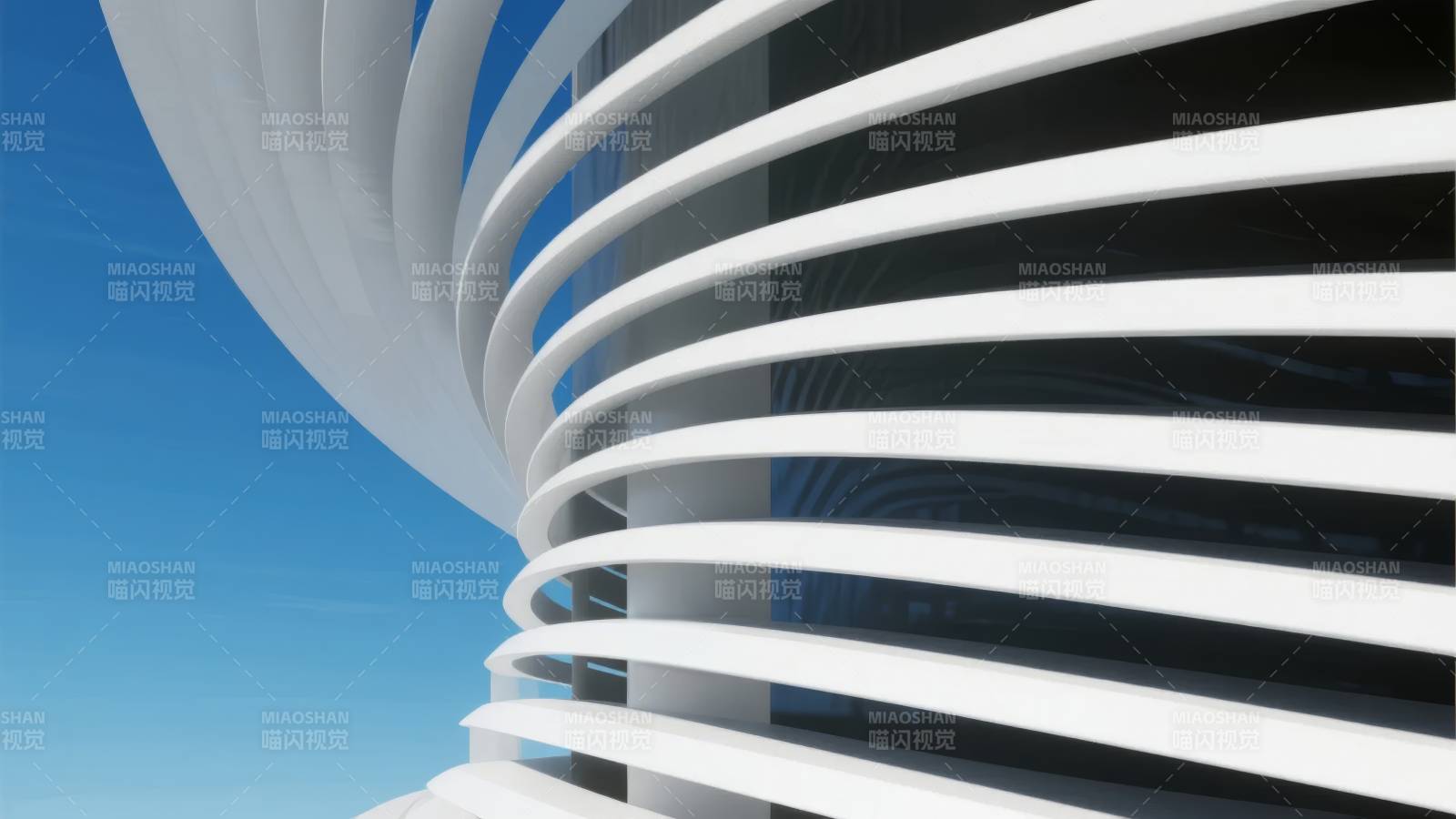 螺旋建筑之美图片