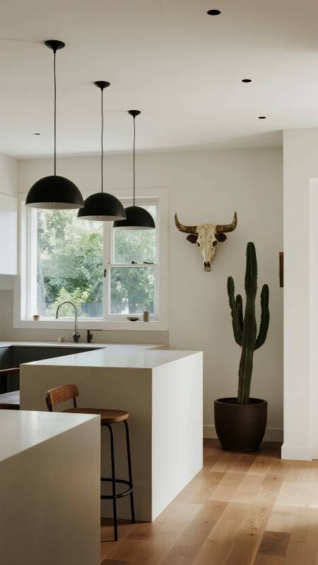 现代厨房简约风图片