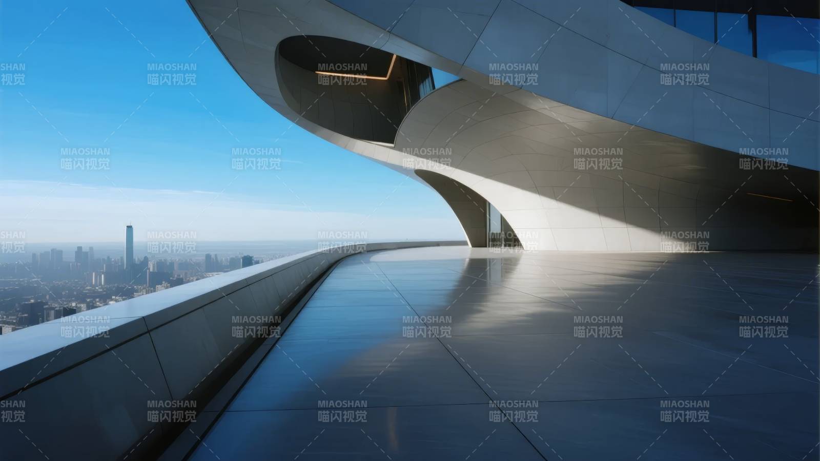 现代建筑观景台图片