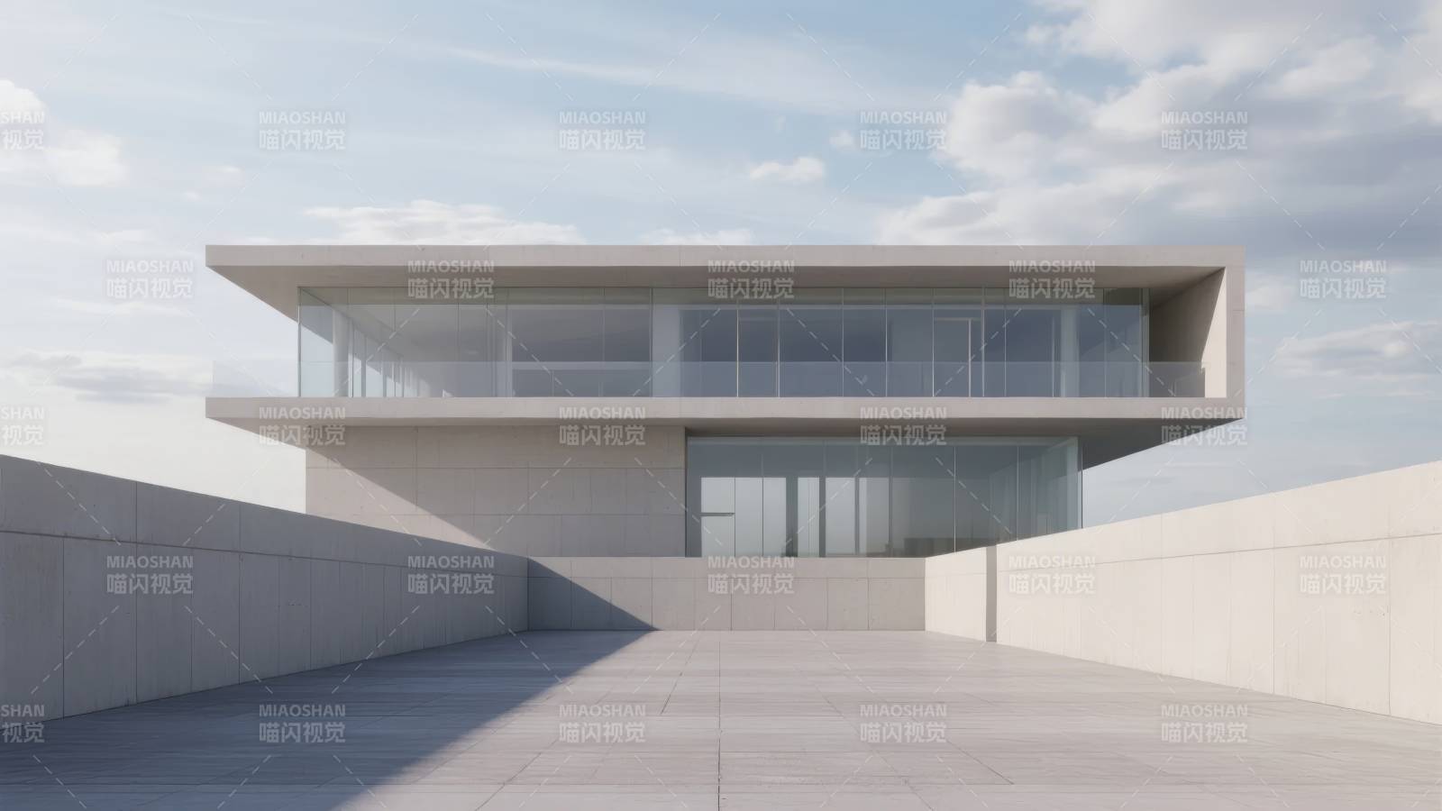 现代极简建筑图片